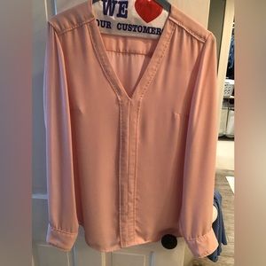 Light pink Banana Republic blouse